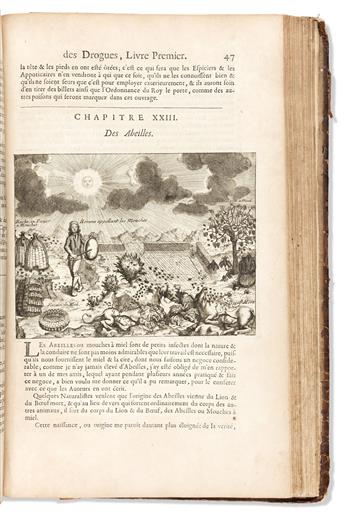 Pomet, Pierre (1658-1699) Le Marchand Sincère ou Traité General des Drogues Simples et Composées.